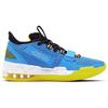 Nike Air Force Max Low Fashion Versatile Non-Slip Lightweight Low-Top Basketball Shoes Men sneaker Blue Yellow BV0652-400