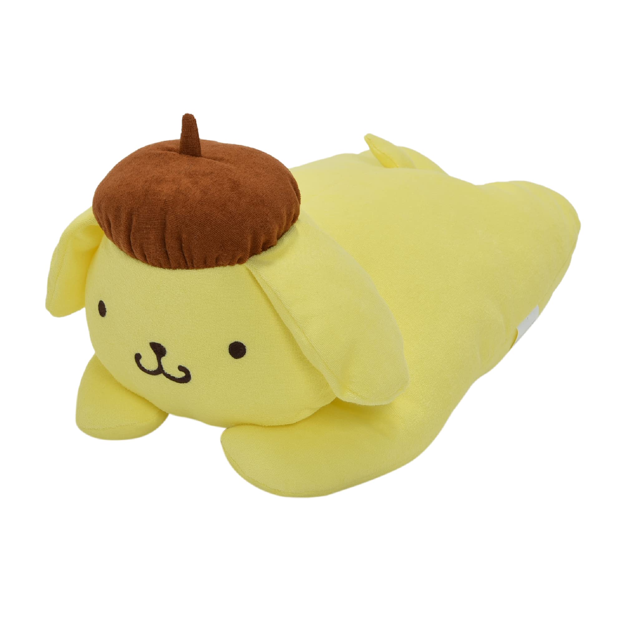 

Nishikawa Pompompurin Body Sanrio Fluffy LH62273071 [Nishikawa] Подушка, моющаяся, персонаж, ворс, 42X22 см, кремовая,