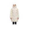 Anta Solid Color Logo Long Sleeve Down Jacket Women Outerwear White 962247904-1