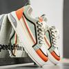 Men Platform Sneakers Street Style Shoes Personalized Mixed Color Design Skateboard Casual Outdoor Shoes