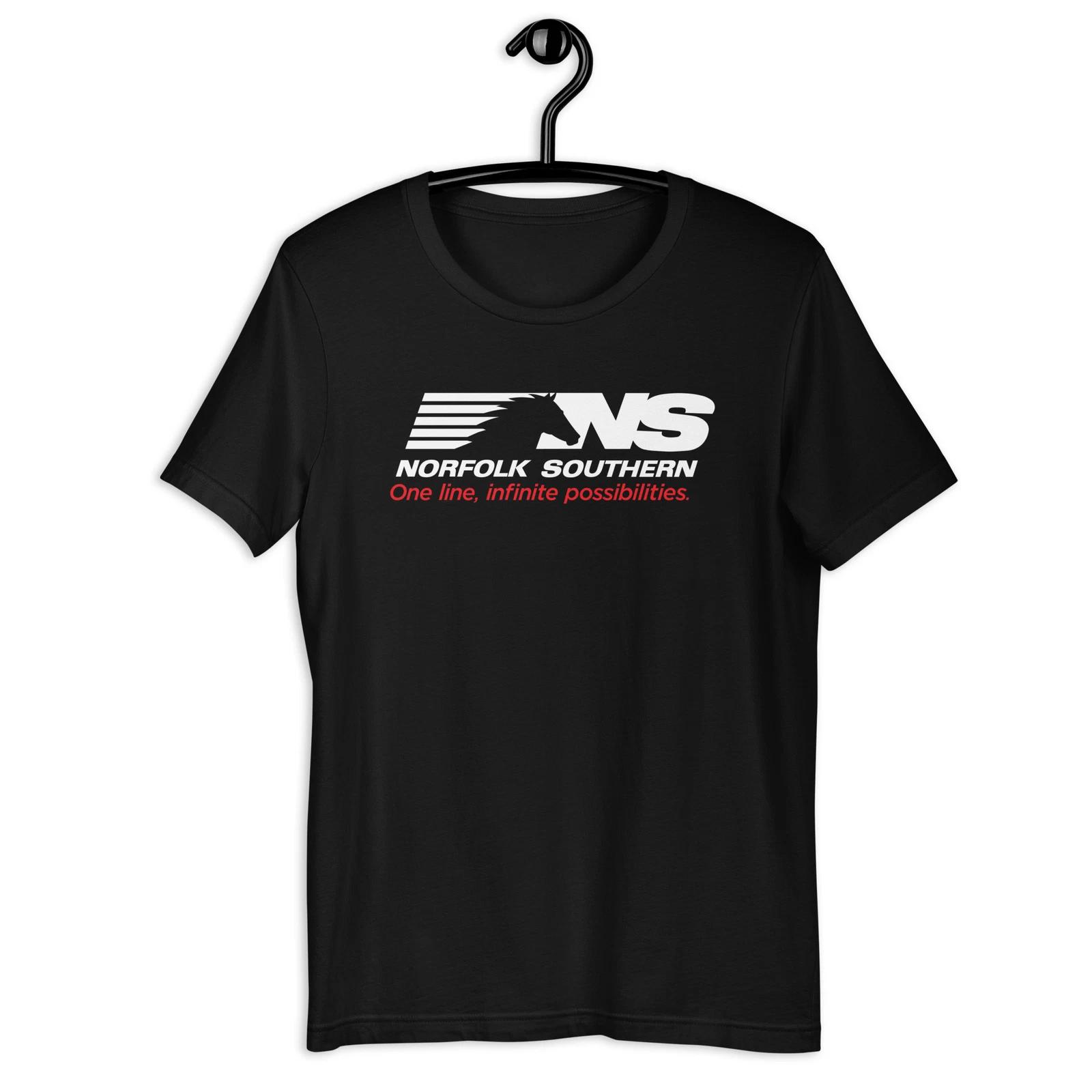 Norfolk Southern-Inspired Railway Logo Tee Unisex S-5XL S