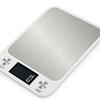 15kg/1g Kitchen Scale Food Scale Stainless Steel Kitchen Scale Waterproof Scale Digital Food Baking Milk Vegetable Weight Scales