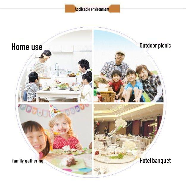 Disposable Faux Silk Round Tablecloth for Dining & Events