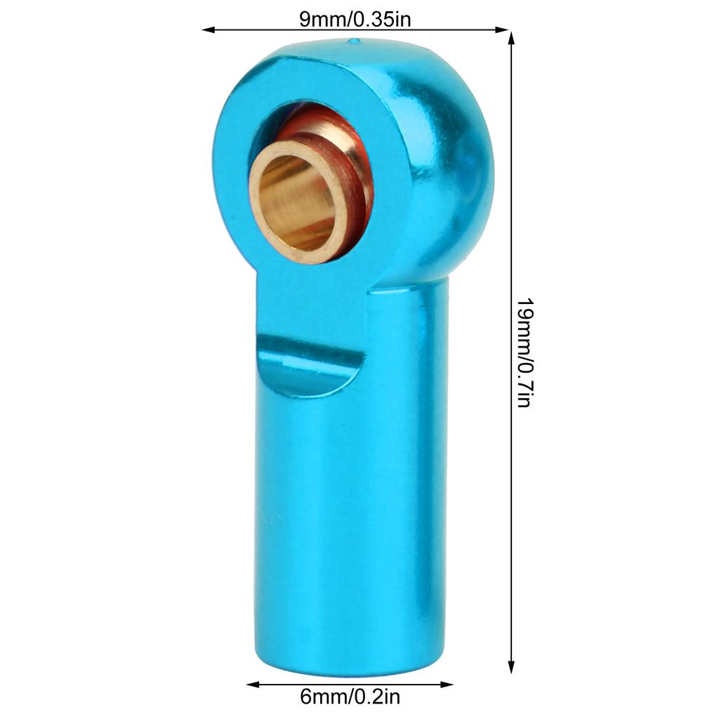 10Pcs RC Car Pull Connecting Rod Metal Joint Accessory for SCX10 1Celsius10