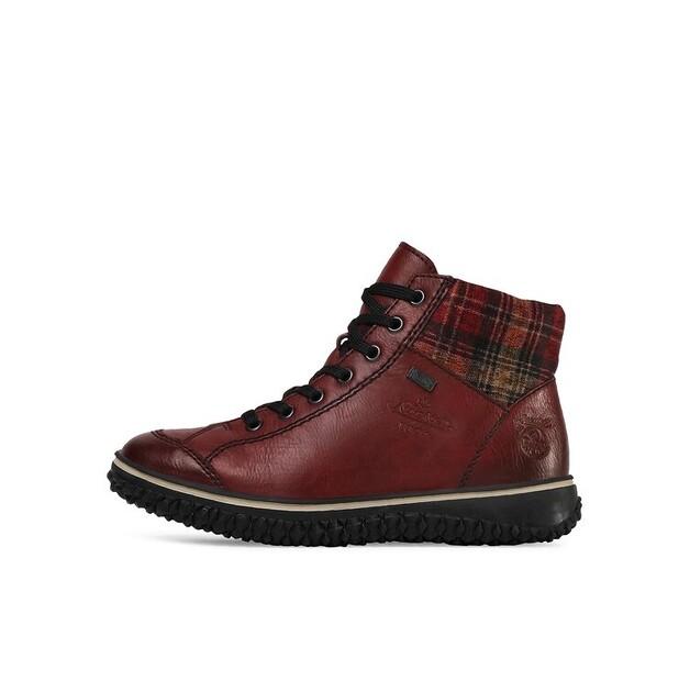 Burgundy Rieker Z4243-36 Ankle Boots
