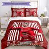 Cristiano Ronaldo Personalized Name Custom Bedding Perfect for Living Rooms Breathable Duvet Cover Bedroom Decor