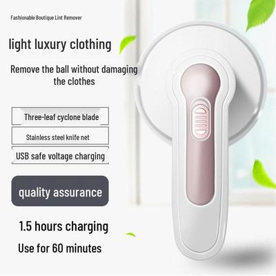 TEMU USB Rechargeable Electric Lint Remover Shaver