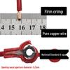 Thickened Pure Copper Core Electric Vehicle Battery Cable 48V/60V/72V - 2.5/4/6 Sq