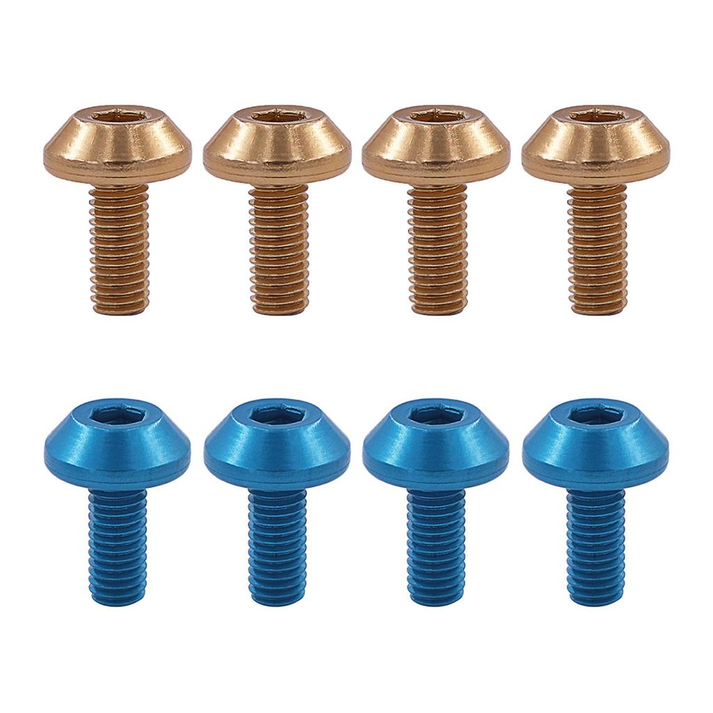 4x Wasserflaschenhalter Schraubenbolzen Fahrradzubehör, Wasserflaschenhalter Schraube