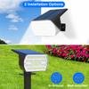 1/4PCS Solar Spot Lights Outdoor Garden 86LED 3Modes Waterproof Landscape Spotlights Wall Light Driveway Pathway Yard