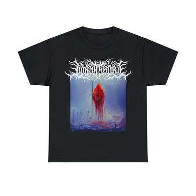 T-shirt Lorna Shore 230 Gsm 100% Coton Et Je Retourne Au Néant Deathcore Suicide Silence Whitechapel Chelsea Grin Unisexe T-shirt Coton Lourd
