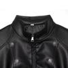 Autumn new slim-fit button-up long-sleeve casual elegant zip-up coat 2749677