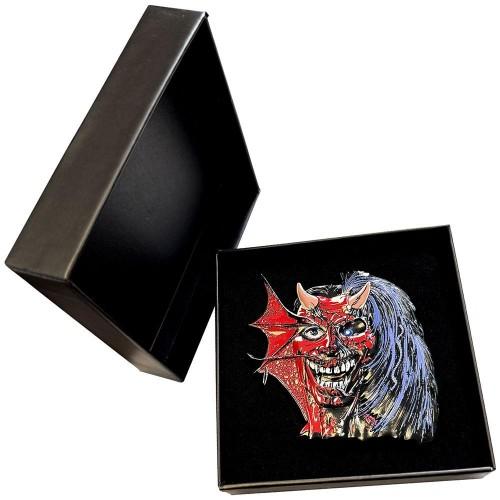 Iron Maiden Purgatory Pin Eddie Badge