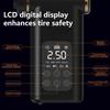 Electric USB Wireless Multi-functional Vacuum Inflator Pump Quick Air Compressor 150psi Portable Self-checking Tire Pressure