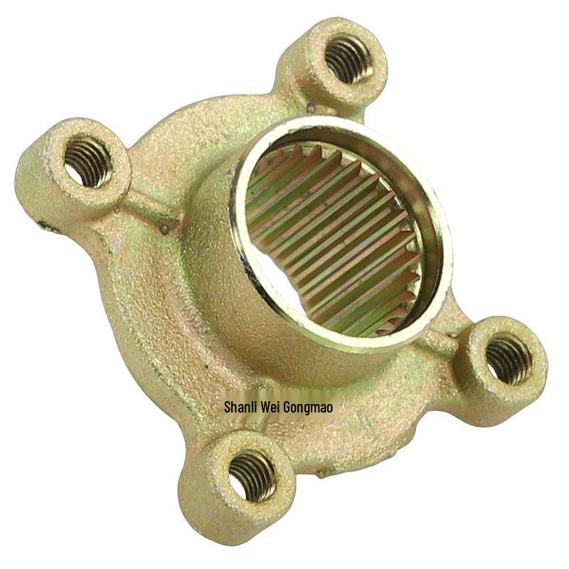 ATV GY6 Beach Go-Kart Rear Axle Kit: Includes Axle, Sprocket, Chainring, Brake Disc, and Mounting Bracket. 28-Tooth Sprocket Brake Disc Mounting Bracket
