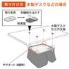 Iris Ohyama Desk Heater, Foot Heater, Desk, Office, Cold Prevention, Kotatsu, Washable, Fully Washable, Auto-off Timer, High Temperature Sensor Includ