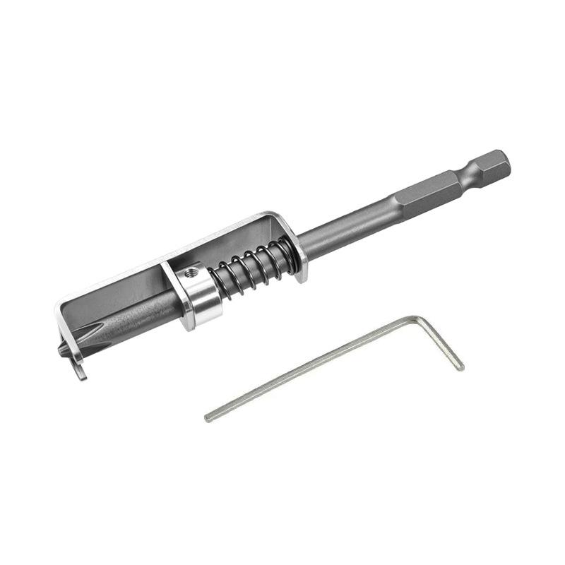 

1/2/5PCS Spring Screw Holder Drill Bit Anti-Drop Magnetic Screwdriver Tool for Tight Spaces 2Pcs Set Fixing Bits