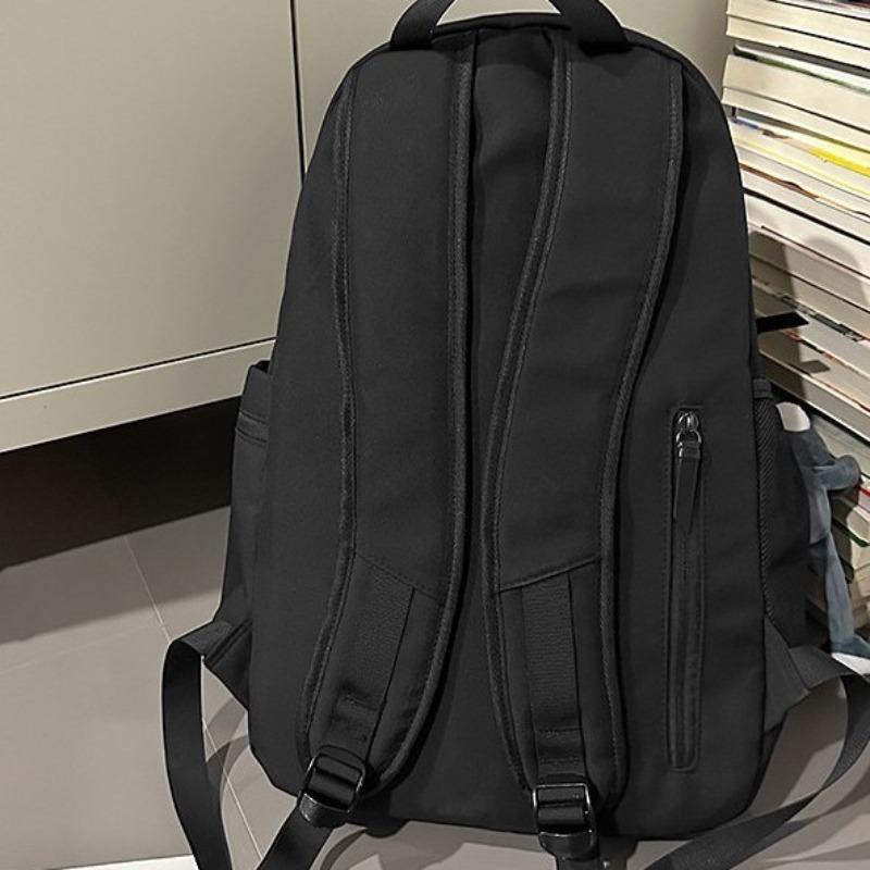 New high-value retro trendy cool niche design backpack couple lightweight large-capacity backpack