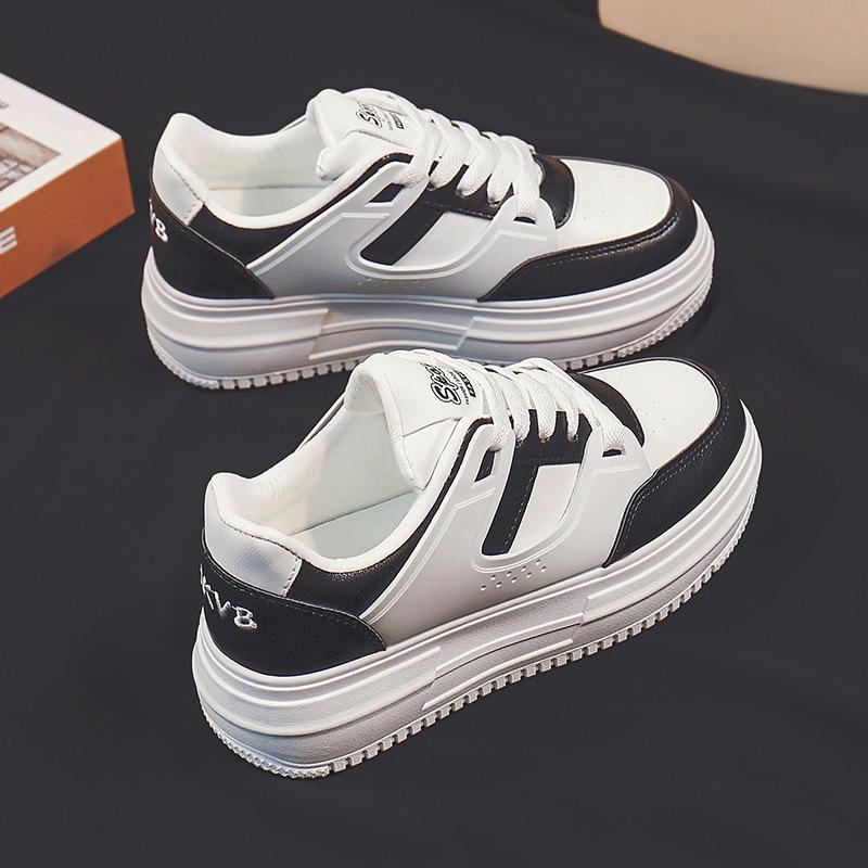 White Shoes Women's Sneakers Platform Shoes New Spring and Autumn Versatile Niche Comfortable Sneaker