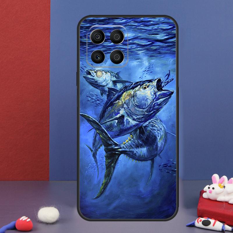 Bluefin Tuna Case For Samsung Galaxy M16 M06 M36 M56 M15 M11 M31 M21 M53 M13 M32 M52 M35 M55 M14 M34 M54
