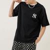New MLB Drop Shoulder Sleeve T Shirt Unisex Black 3ATSE1223-50BKS