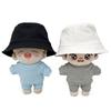 Same Style As Celebrities Cotton Dolls Color Fisherman Hat 10cm 20cm Mini Panama Hat  Photo Props