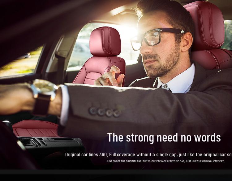 Volkswagen Magotan 2017-20 Genuine Leather Memory Foam Car Seat Cushion