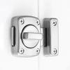 1Pc Home Security Latch Rotate Bolt Latch Gate Latches Door Slide Lock Twist Rotating Barrel Lock For Bathroom Toilet Door Lock