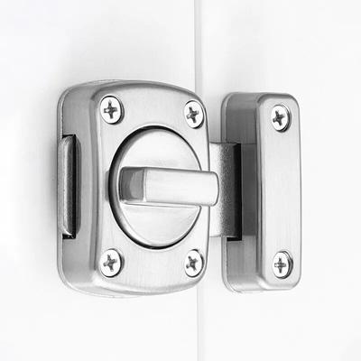 1Pc Home Security Latch Drehen Bolzen Latch Tor Riegel Tür Rutsche Lock Twist Rotierenden Barrel Schloss Für Badezimmer Wc türschloss