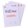 Unified White Cover Exercise Book for Elementary Students - Four-Line Grid for Math, Pinyin, Chinese, English, and New Vocabulary Practice.