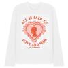 Bridgerton Unisex Adult Love And War Lady Whistledown T-Shirt
