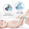Baby Manicure, 5pcs Baby Nail Care Set, Baby And Toddler Nail Care Kit, Nail Clippers, Scissors, File, Pliers And Ear Pick (blue)