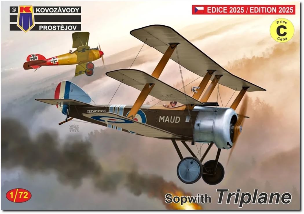 

KP Model Sopwith Triplane Plastic Model KPM0493 1/72 (Airplane)