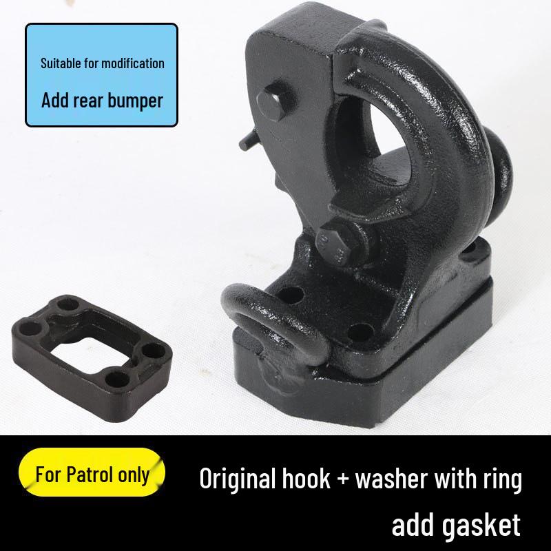 Nissan Patrol Y62 Trailer Hitch & Y61 Stainless Steel Quick Release Towing Hook