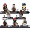 Pirates of the Caribbean Minifigurset - 8-delars Byggklosssamling