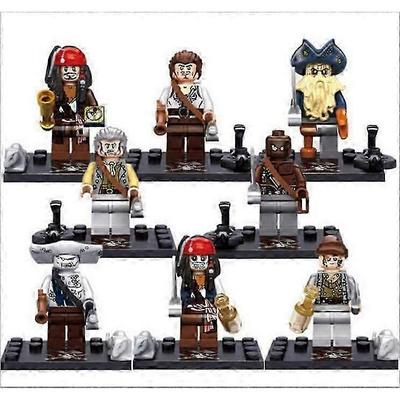 Fluch der Karibik Minifiguren Set - 8-teilige Bausteinkollektion