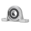 KP001 12mm Pillow Block Bearings Flange Bore Auto Self Adjust Center Mounted Support