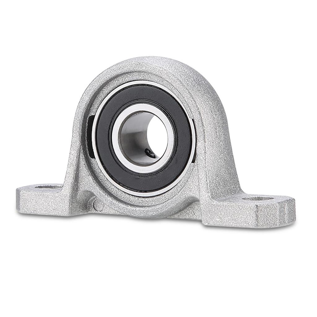 KP001 12mm Pillow Block Bearings Flange Bore Auto Self Adjust Center Mounted Support