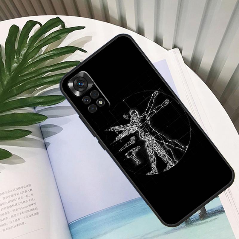 Human Anatomy Funda For Xiaomi Redmi Note 11 10 12 13 14 15 Pro Plus Case For Redmi 15C 10C 13C 12C 14C 15