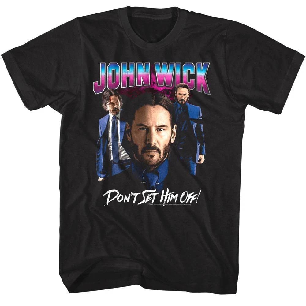 John Wick Don t Set Him Off Men s T Shirt L