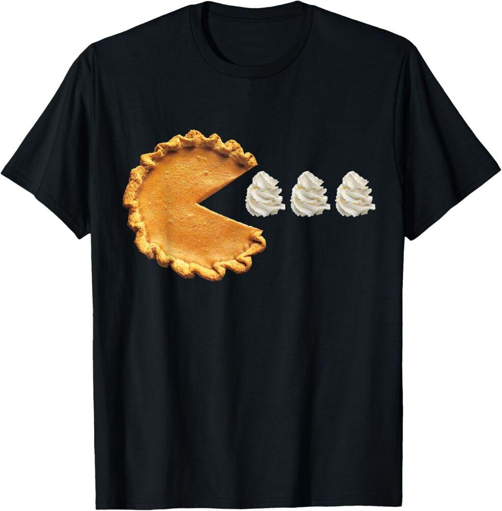 

Funny Pumpkin Pie Thanksgiving Shirt Tee Gift Unisex T-Shirt L
