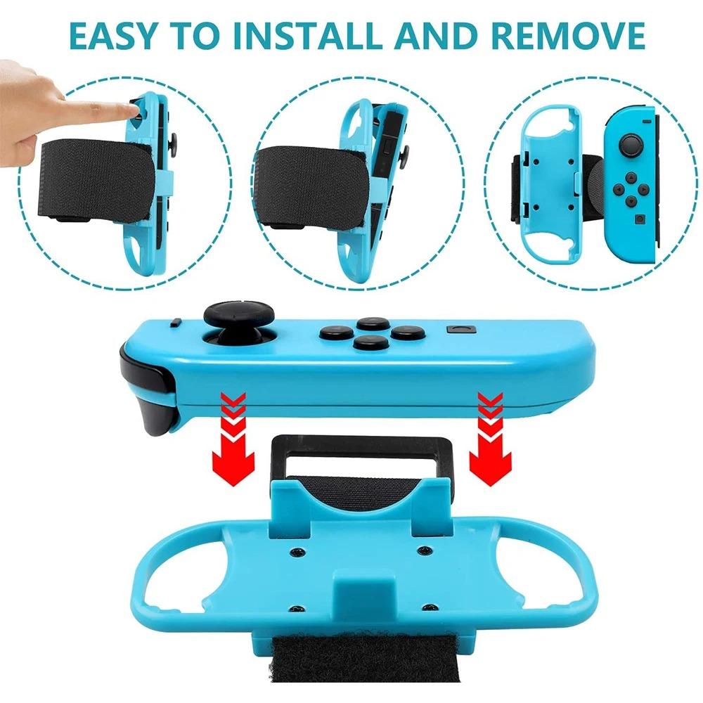 Wrist Strap for NS Switch Armband for Switch Dance Wristband for NS Switch Handle for NS Switch 2PCS Dance Wrist Strap Wristband Armband Small Handle