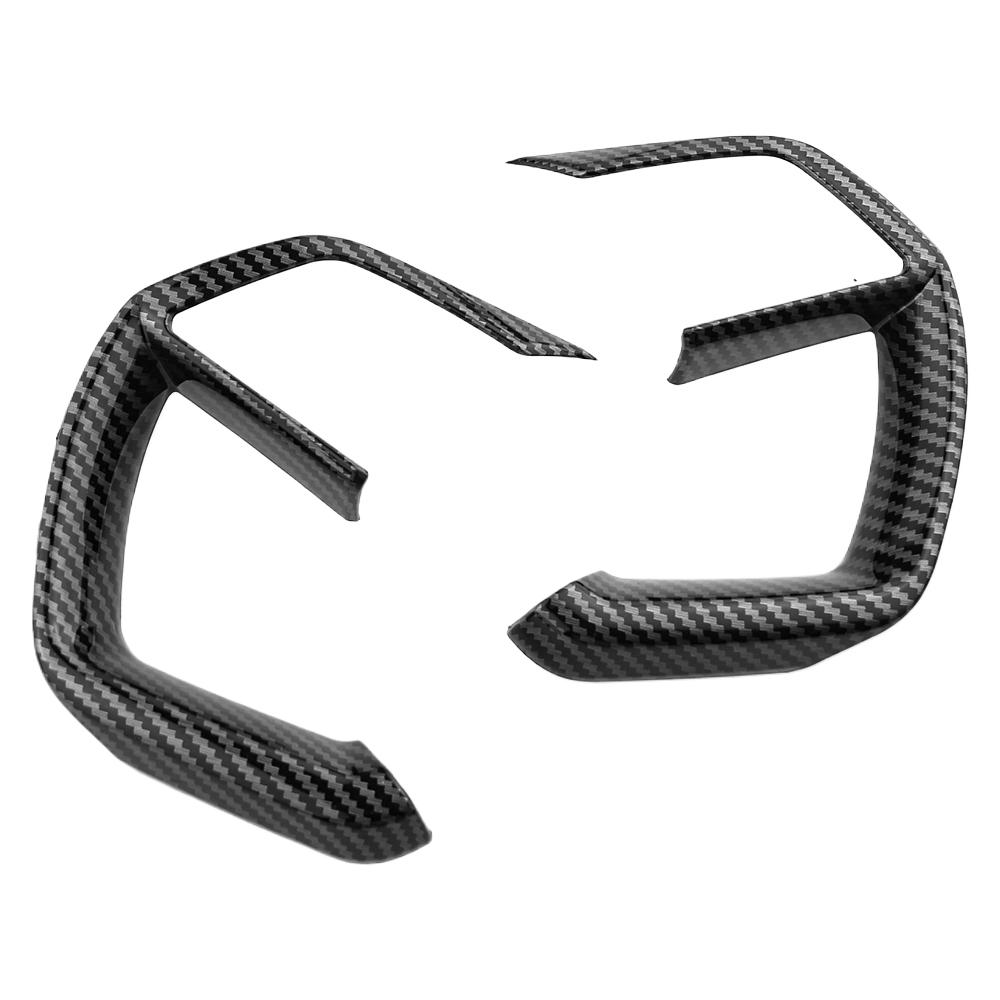 For Hyundai Creta 2020 - 2025 Creta Grand 2025 Steering Wheel Panel Cover Decoration Sticker 2Pcs Trim Interior Accessories