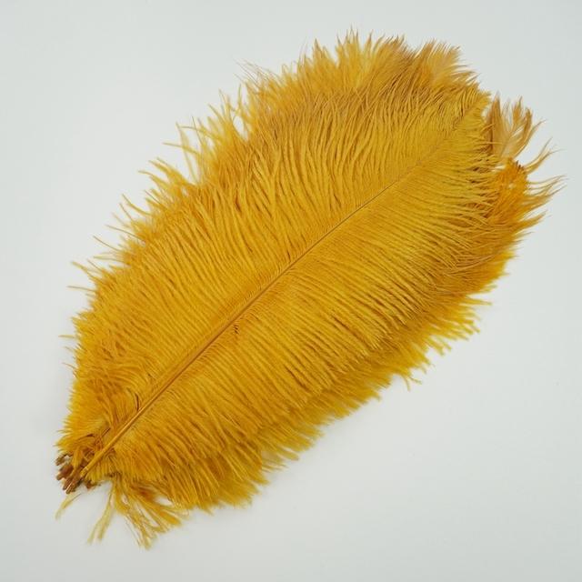 10Pcs/Lot New Colored Ostrich Feathers for Crafts White Black Feather Decor Table Centerpieces Jewelry Handicrafts Decoration
