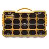 DeWalt Pro Organizer Medium Tool Box, Lightweight and Durable with Carry Handle, Black & Yellow, DWST14830