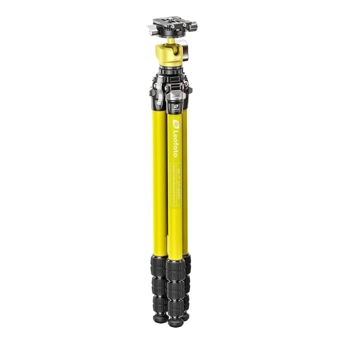 

LEOFOTO Carbon Tripod LY-224C+LH-25R (Yellow)