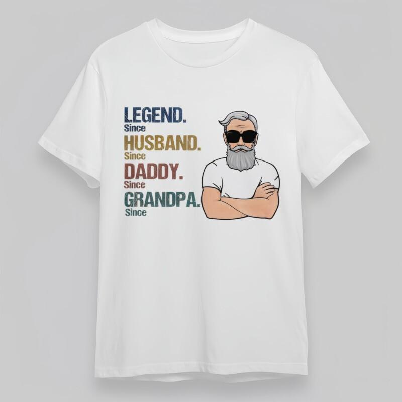 

Men s T-shirt With Multi-Role Cartoon Graphic White 100% Cotton Oversize Tops M