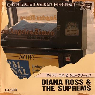 CD DIANA ROSS - Diana Ross & The Supremes CX1035 Planning/Produc Japan Soul/Funk Used