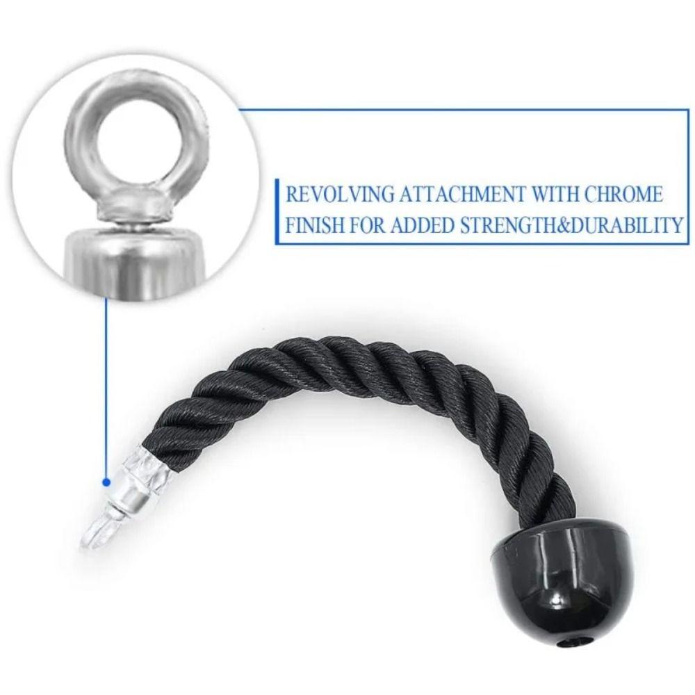Bodybuilding Fitness Pull Rope Triceps Gym Equipment Pull Rope  Tricep Pull Rope Machine