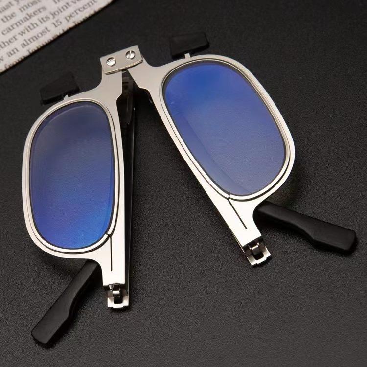 New Foldable Anti-Blue Light Screwless Reading Glasses - Unisex Pocket Design